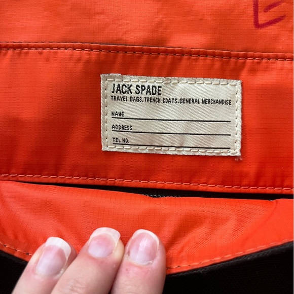 Jack Spade Canvas Single Strap Messenger Bag in Brown Mens One Size - Picture 7 of 16